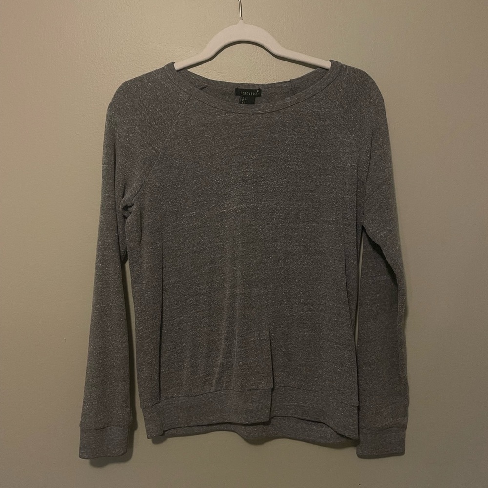 Forever 21 gray sweater